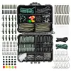 277Pcs Carp Fishing Lures Accessories with Storage Box Swivels Bait Hooks Set