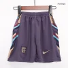 England Away Kids Soccer Jerseys Kit EURO 2024