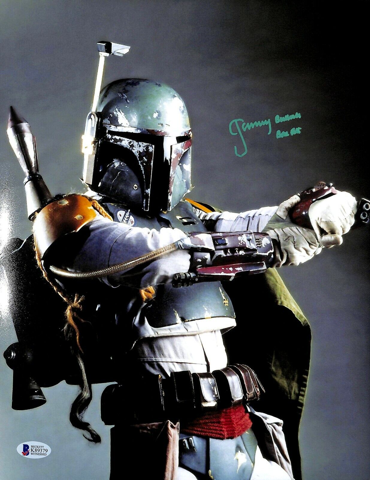 JEREMY BULLOCH Signed STAR WARS Boba Fett