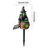 Resin Guardian Solar Garden Stake Light Waterproof Outdoor Figurine