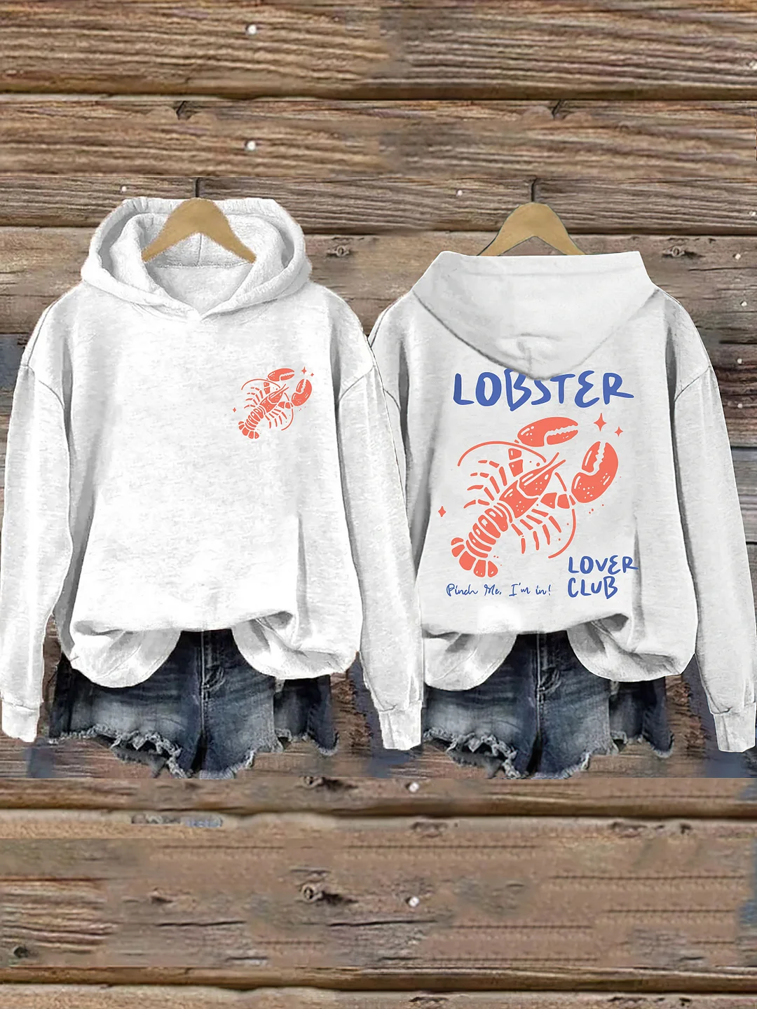 Lobster Lover Club Hoodie