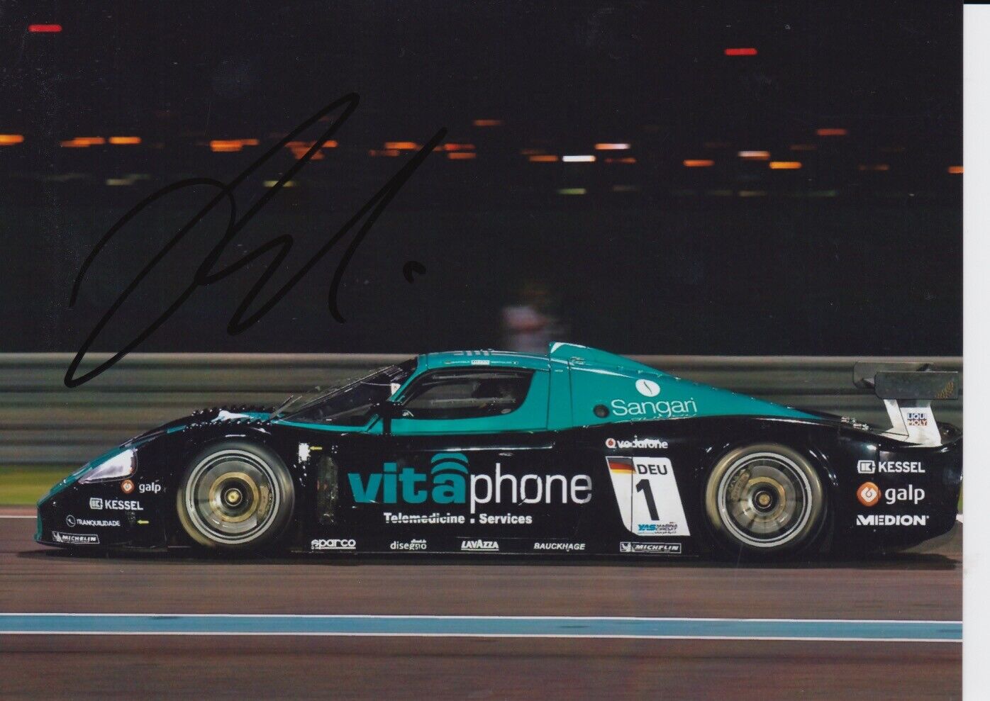 Andrea Bertolini Hand Signed 7x5 Photo Poster painting - FIA GT Championship - Autograph 11.