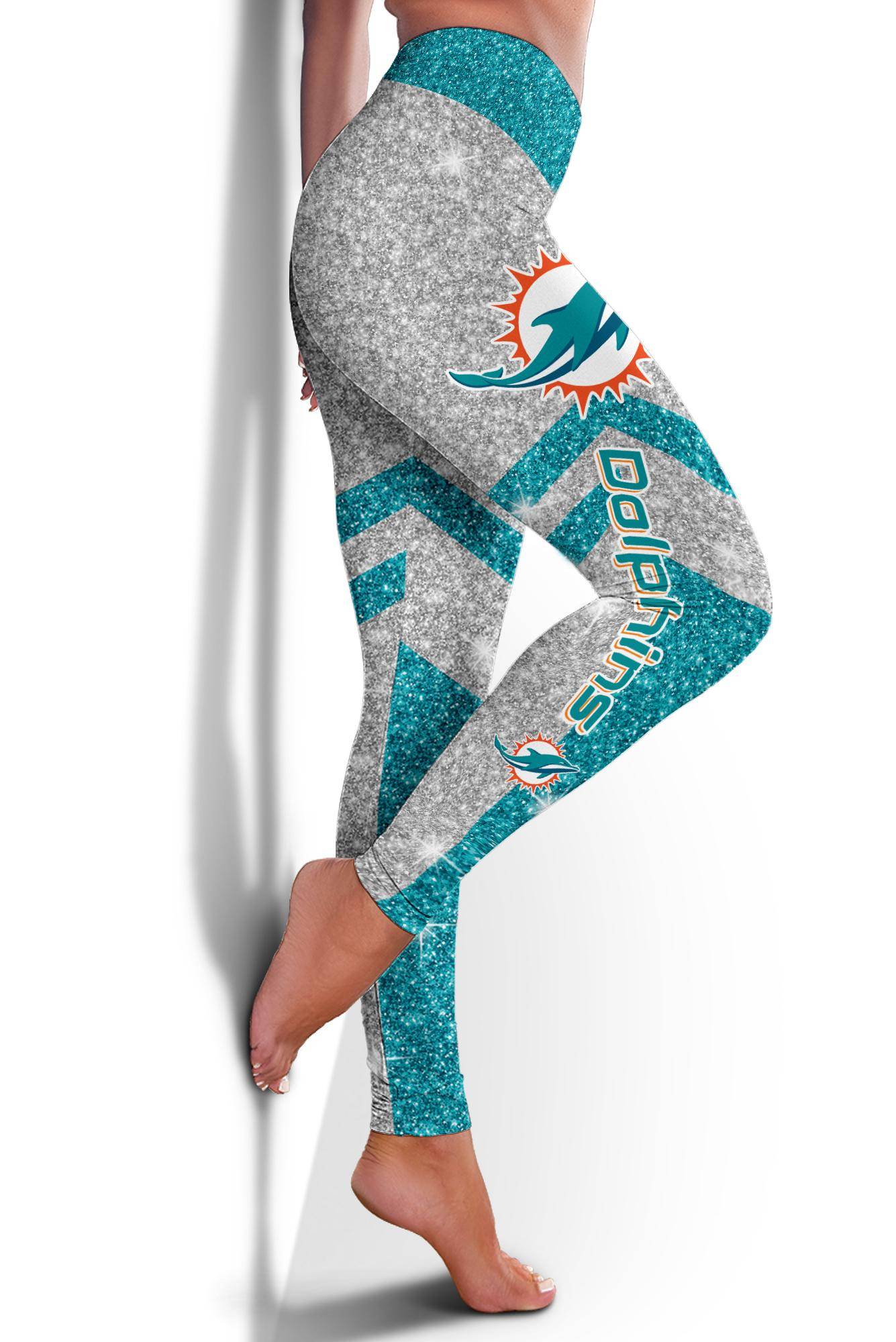 Women's Miami Dolphins 3D Print Leggings – Salothes