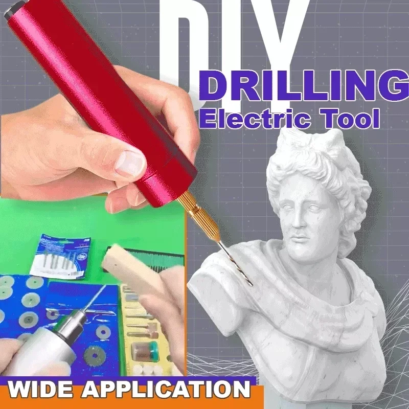 Handy Drilling Electric Tool (6 drill bits)