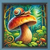 (40*40cm)Snail - Full Square Drill Diamond Painting