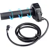 Full Twist Throttle for Surron Smooth Acceleration Control Ebike Throttle Grip Cable Kit Compatible for Ridstar Q20 Electric Dirt Bike