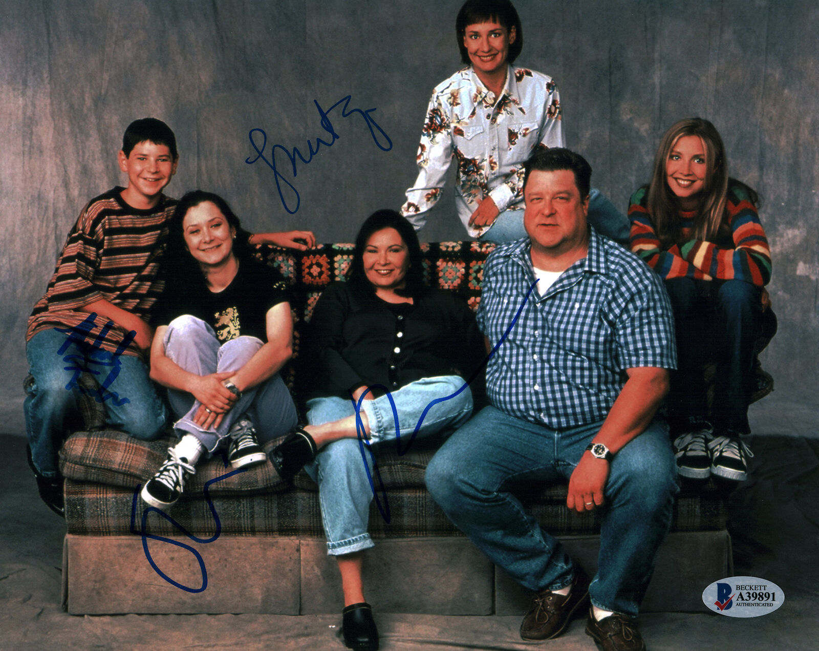 The Conners (3) Barr, Gilbert & Metcalf Authentic Signed 8x10 Photo Poster painting BAS #A39891