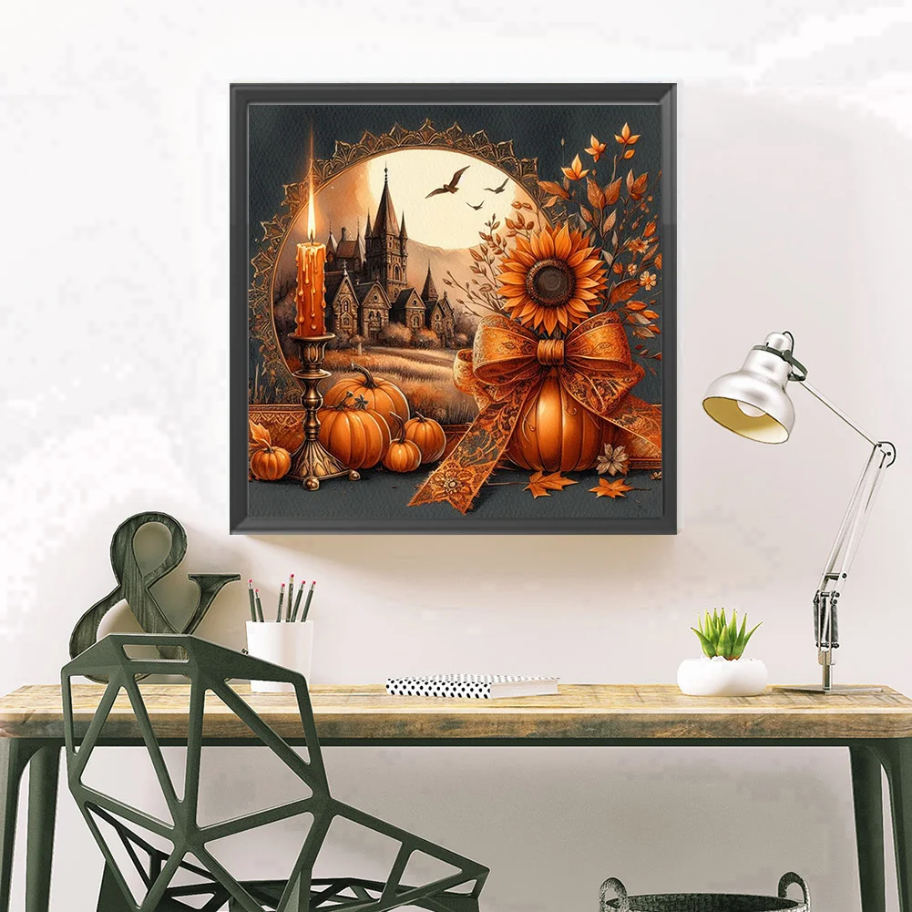 Full Square Diamond Painting 45*45cm - Autumn Harvest