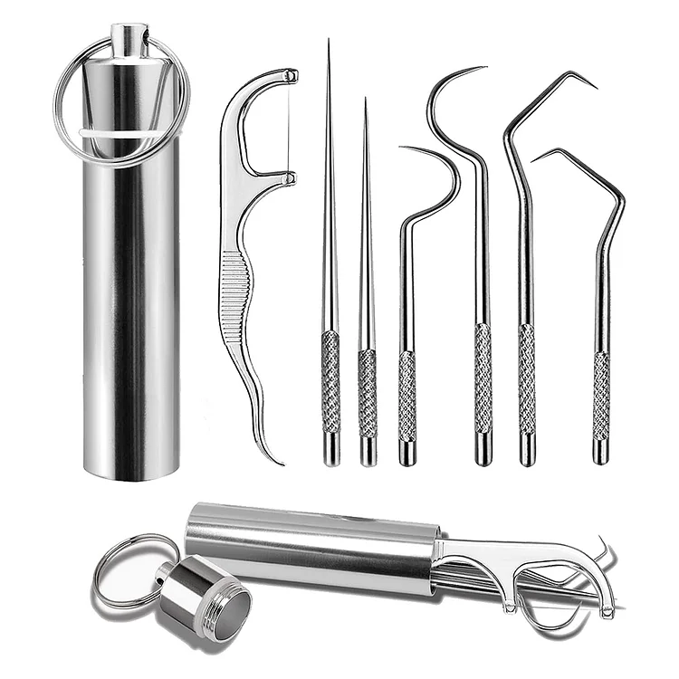 Best Sellers - Stainless Steel Toothpick Set 7pcs