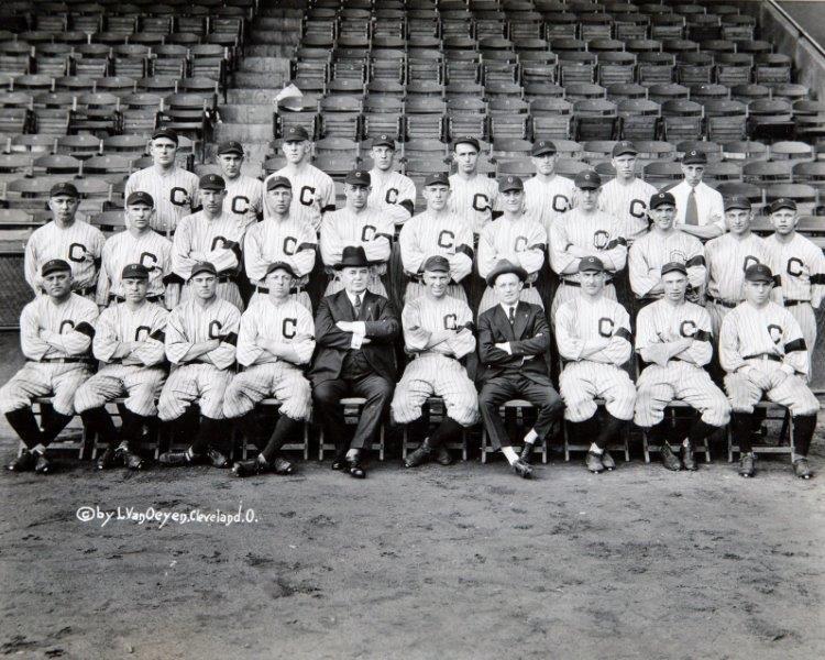 1920 CLEVELAND INDIANS World Series Champions Team Glossy 8 x 10 Photo Poster painting Poster