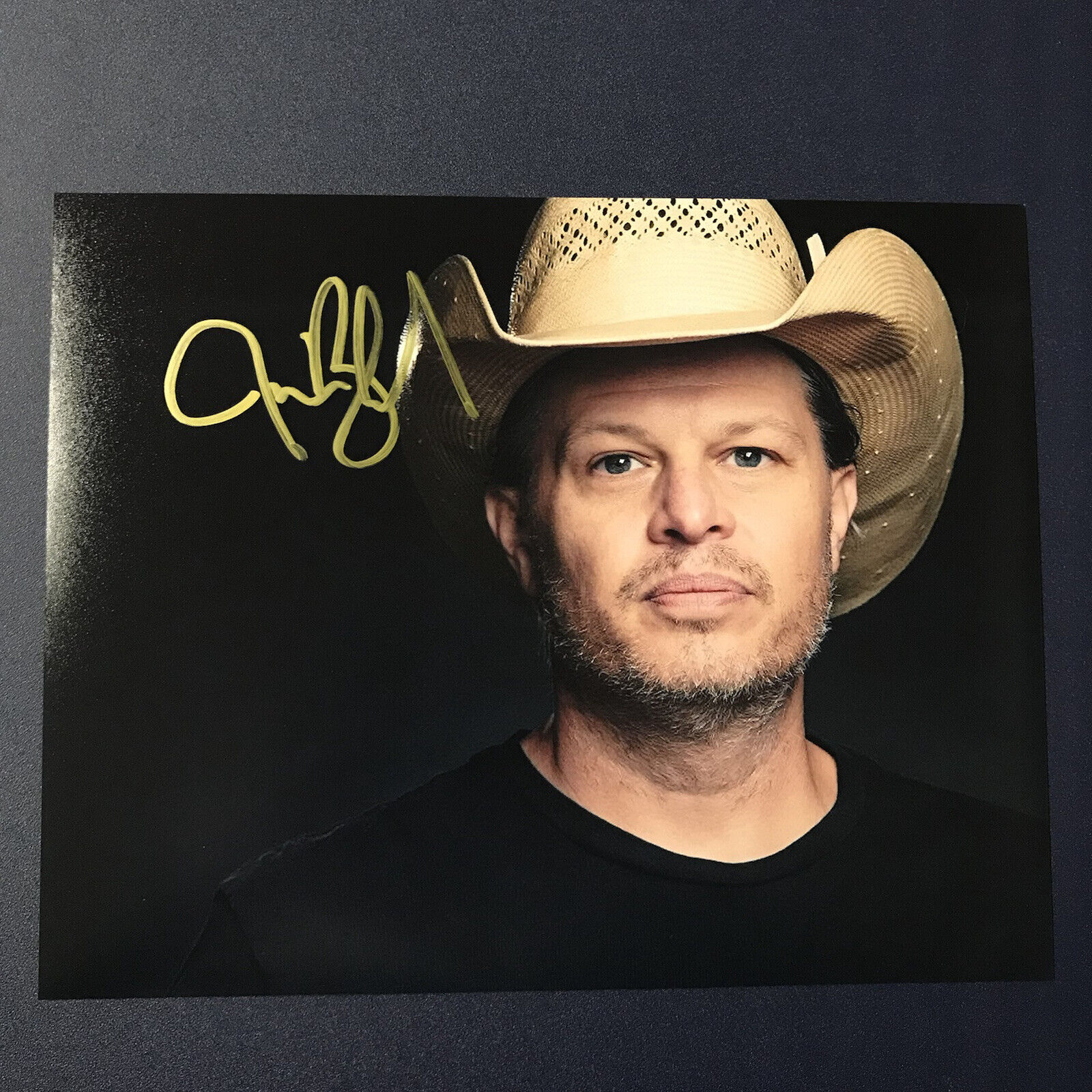 JASON BOLAND HAND SIGNED 8x10 Photo Poster painting AUTOGRAPHED HOT COUNTRY BAND LEAD SINGER COA