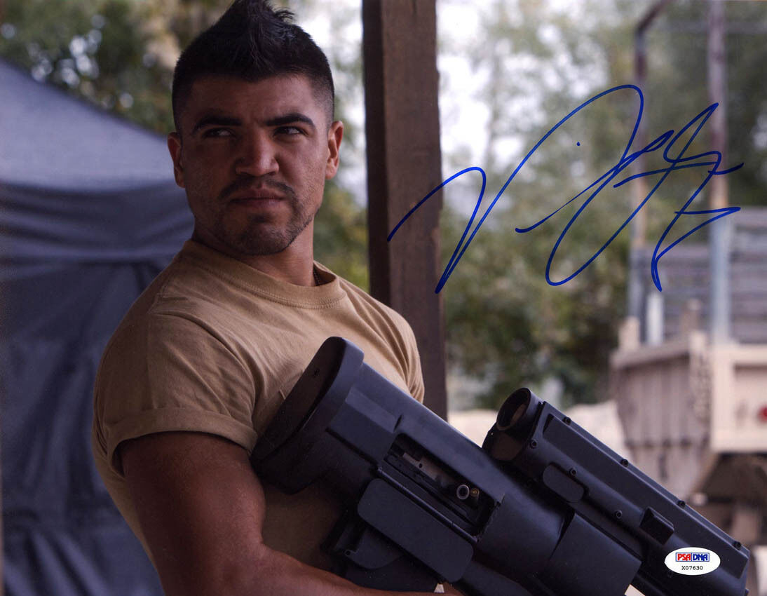 Victor Ortiz SIGNED 11x14 Photo Poster painting Mars The Expendables 3 PSA/DNA AUTOGRAPHED