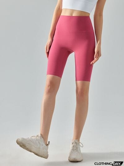 High Waist Active Shorts