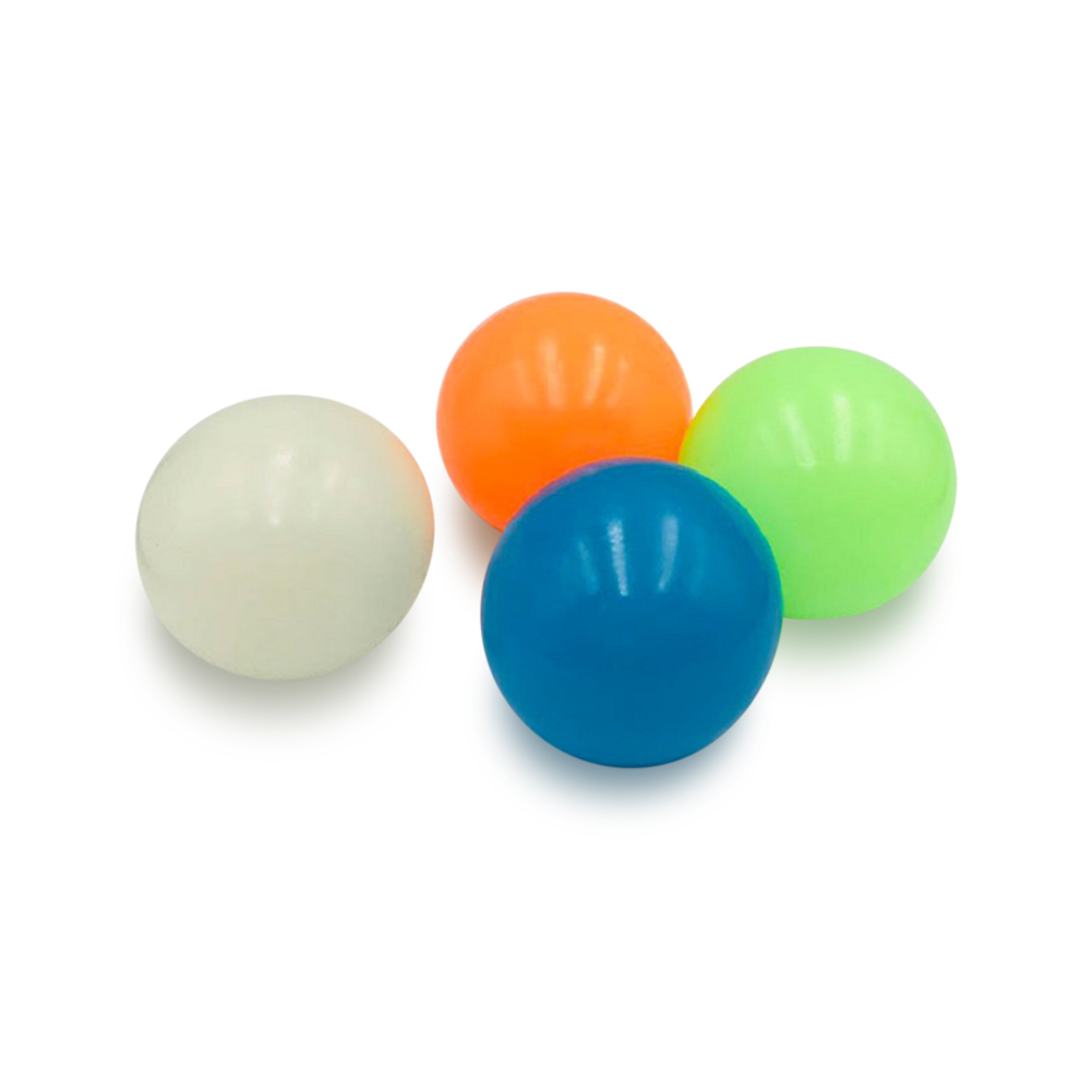 

4pcs Stick Wall Ball - Pop It Fidget Toy, 501 Original