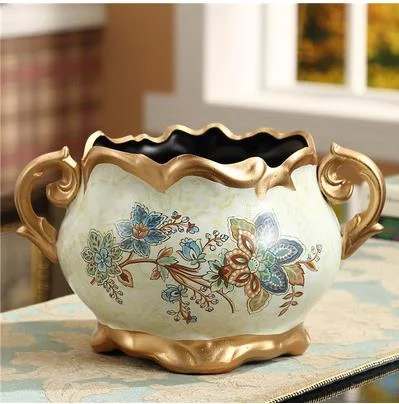 European-style ceramic vase, wedding and Christmas decoration gifts, home office dining table decoration