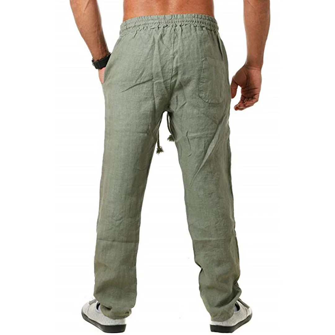 Cotton Loose Trousers-inspireuse