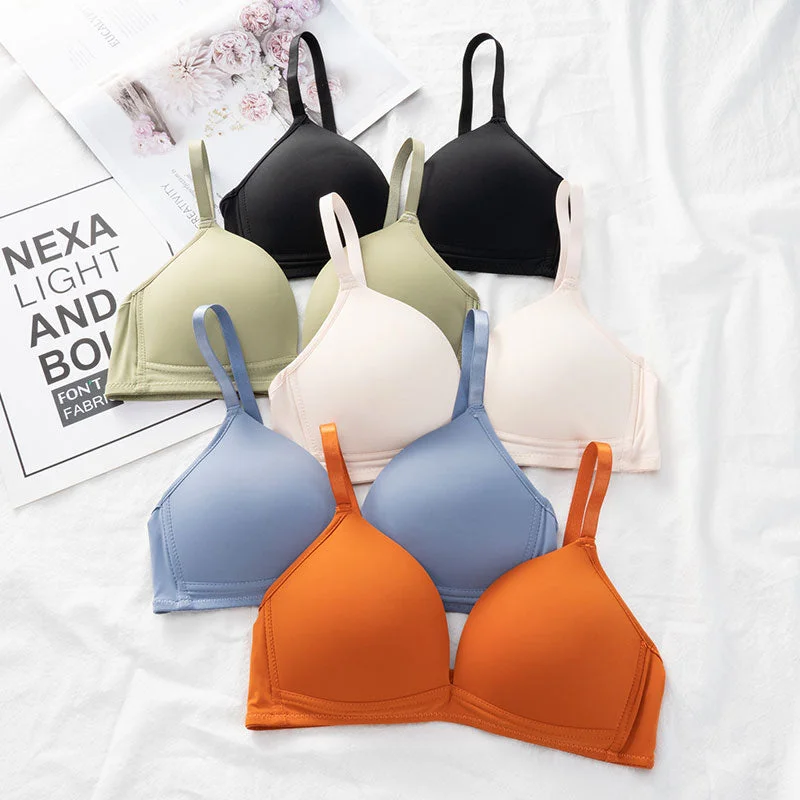 Women Bra Soft Wireless Sexy Lingerie Fashion Adjusted Seamless Bralette Female Push Up Full Cup Bra Zero Pressure Underwear