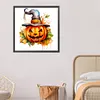 Halloween Pumpkin-Paint by Numbers Acrylic Paintingg 40*40CM(Watercolor)
