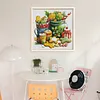 Christmas Cooky-14CT Stamped Cross Stitch 53*53cm/20.87*20.87in tapestrymarket