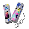 1080P 2K Digital Camera Thumb Keychain Camera 0.96 In LCD Screen HD Video Recorder 230 Rotatable Lens Portable Small Camcorder for Students Outdoor Photography