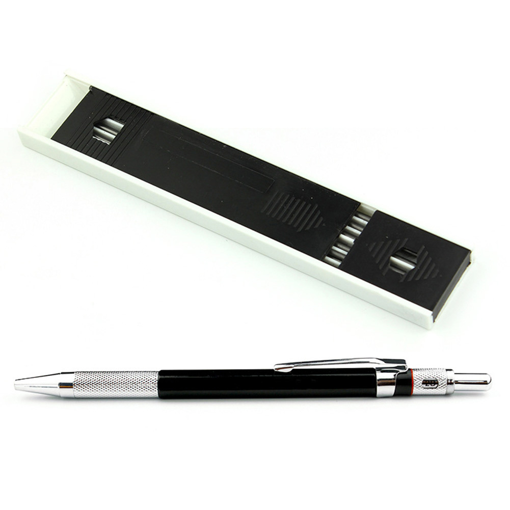 

2.0mm Metal Mechanical Pencil w/Refill Kid Drawing Pencil School Stationery, 501 Original