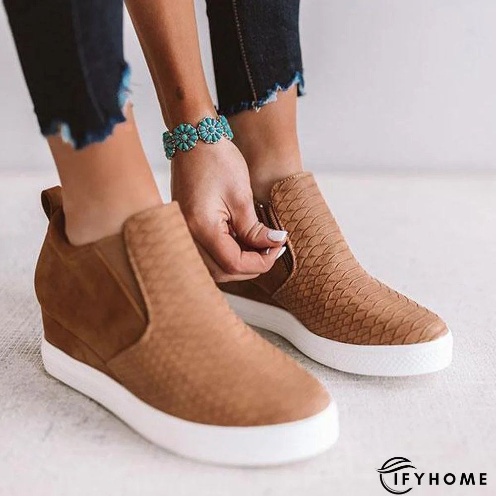 Daily Comfy Wedge Heel Sneakers | IFYHOME