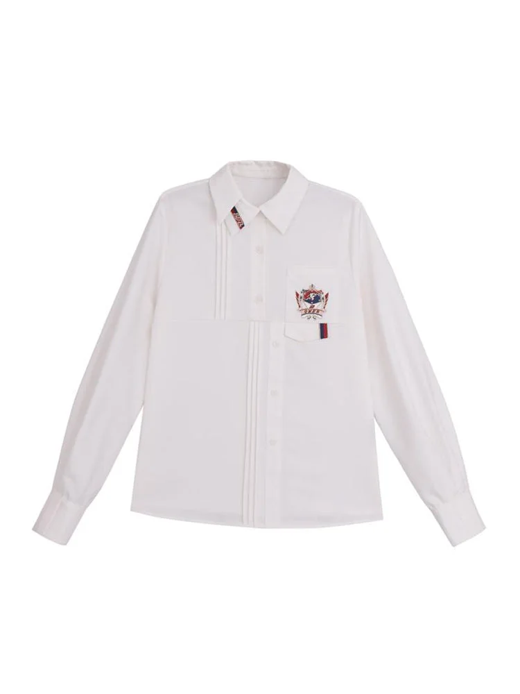 Electric Race Jk Uniform White Shirt BE746