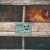 Chicken Warning - Vintage Metal Signs(8*12Inch/12*16Inch) - Chicken
