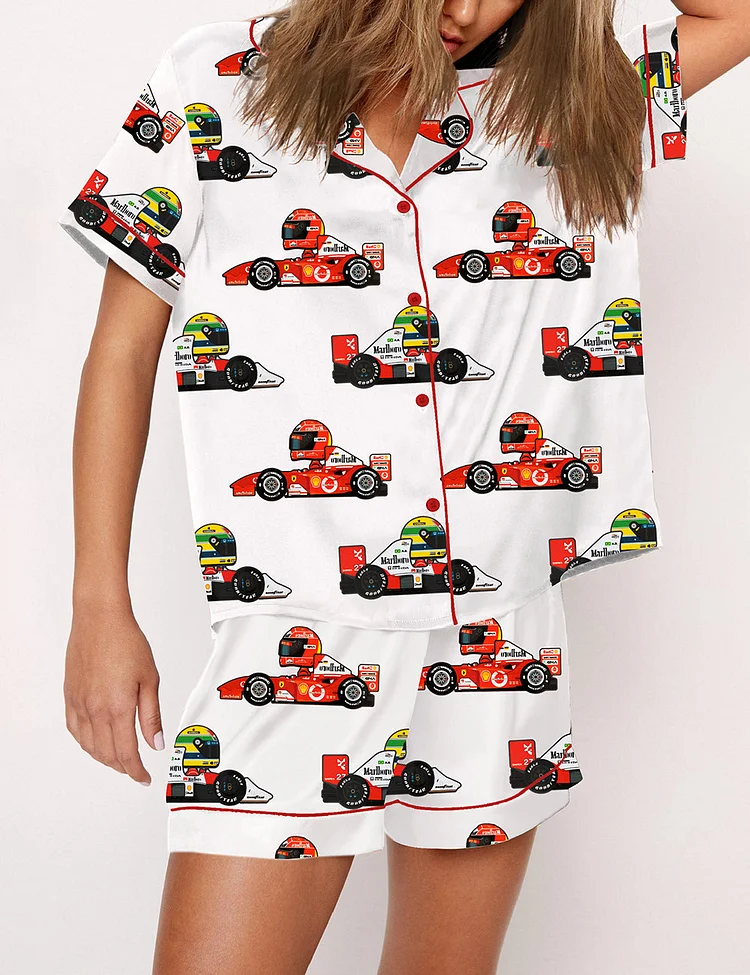 Women's Formula One Racing F1 Pajama Set
