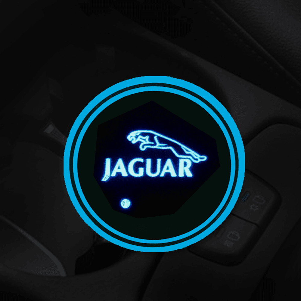 Jaguar-Compatible LED Cup Holder Light