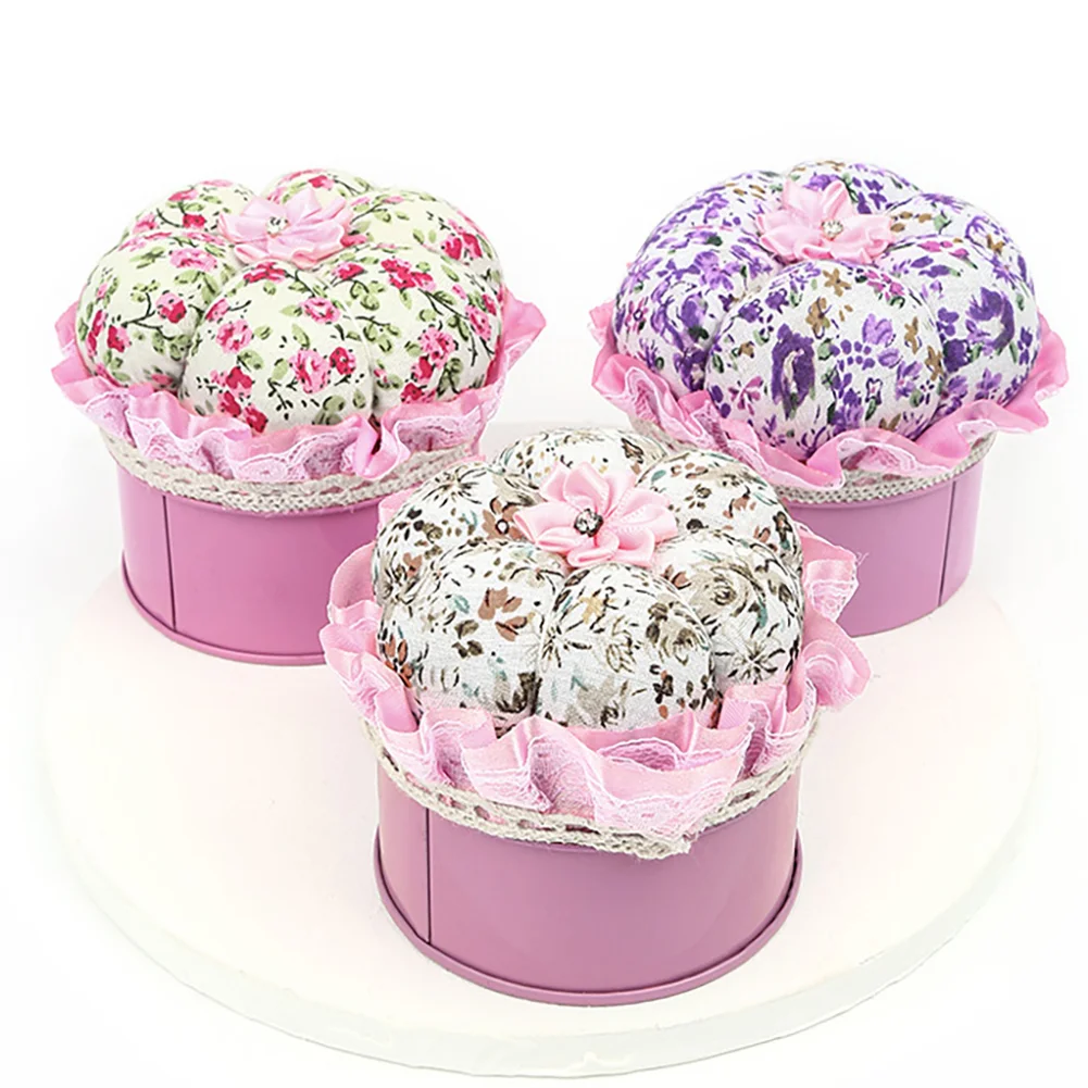 Needle Thread Storage Box Multifunction Sewing Kits Box Lace Box Pincushion Case