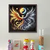 Phoenix-11CT Stamped Cross Stitch 40*40cm/15.75*15.75in tapestrymarket