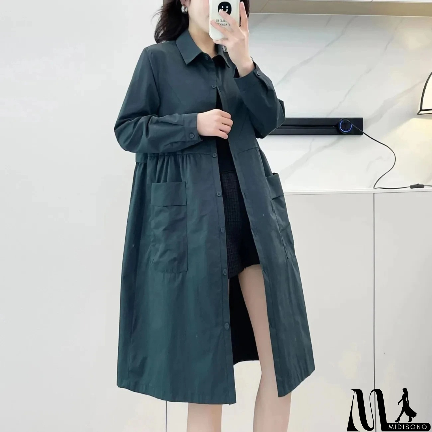 MidiSono - Casual and Fashionable winter Coat