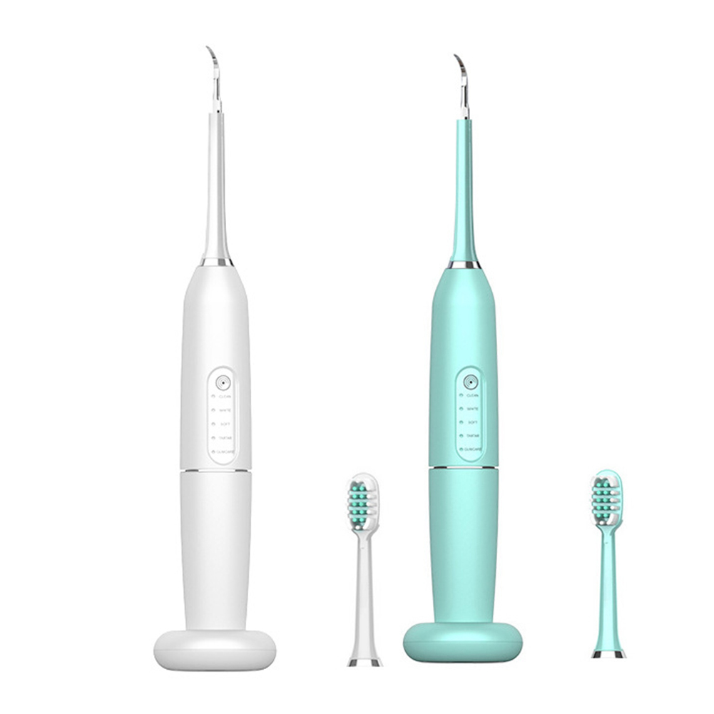 

Oral Hygiene Teeth Stains Tartar Remover Electric Ultrasonic Dental Scaler, Green, 501 Original