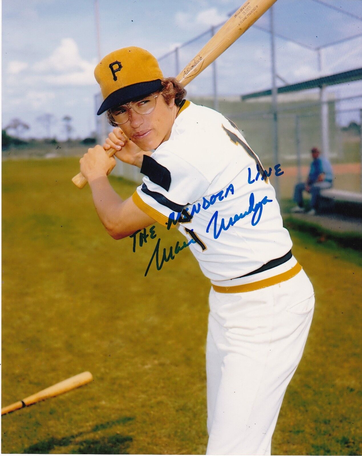 MARIO MENDOZA PITTSBURGH PIRATES THE MENDOZA LINE