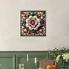 5D DIY Full Round Drill Partial AB Diamond Painting Pearl Flower Wall Art45x45cm