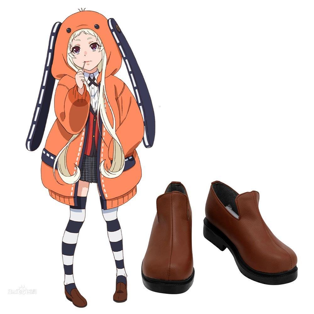 Tokegurui Runa Yomozuki Runa Yomozuki Student Council Kakegurui: Das Leben ist ein Spiel Schuhe Cosplay Schuhe