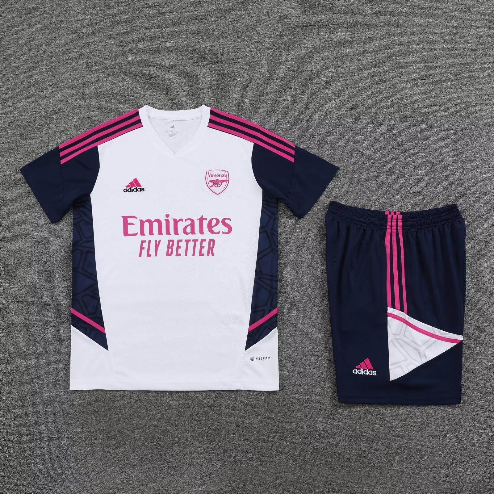 2022/2023 Arsenal Training Wear White Set Soccer Jersey mysite