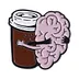 Cerebro con Café Feliz