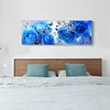 Blue Rose  - Partial Round Diamond Painting(80x40cm)