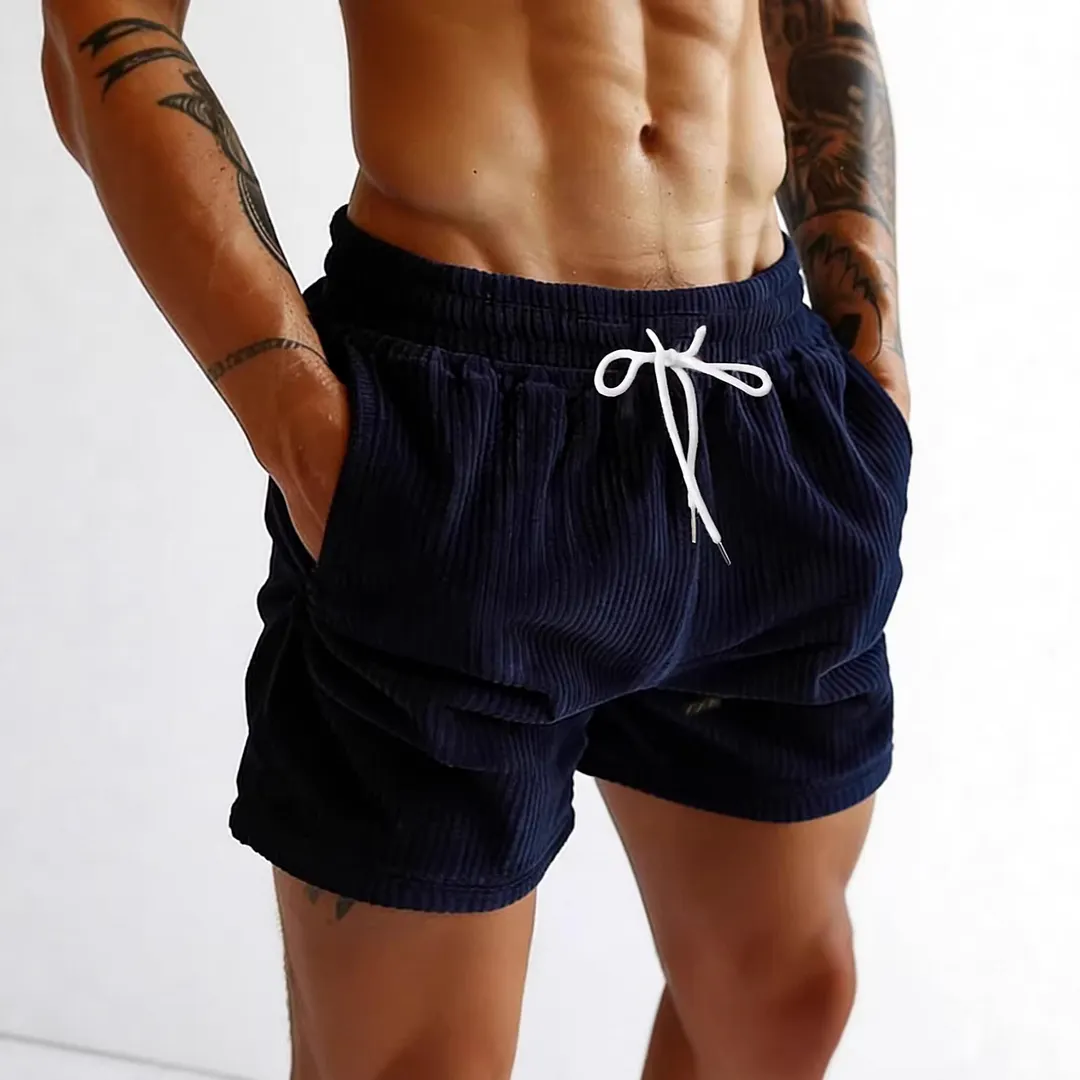 Men's Holiday Corduroy Shorts-INSPIREUSE