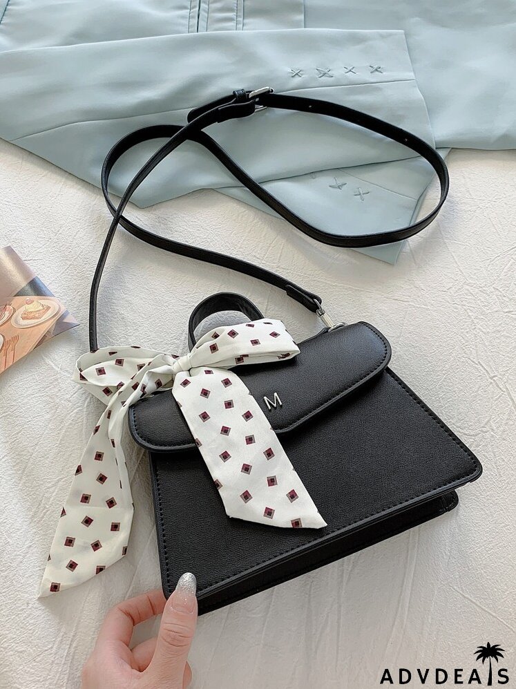 Bow Decor Satchel Bag