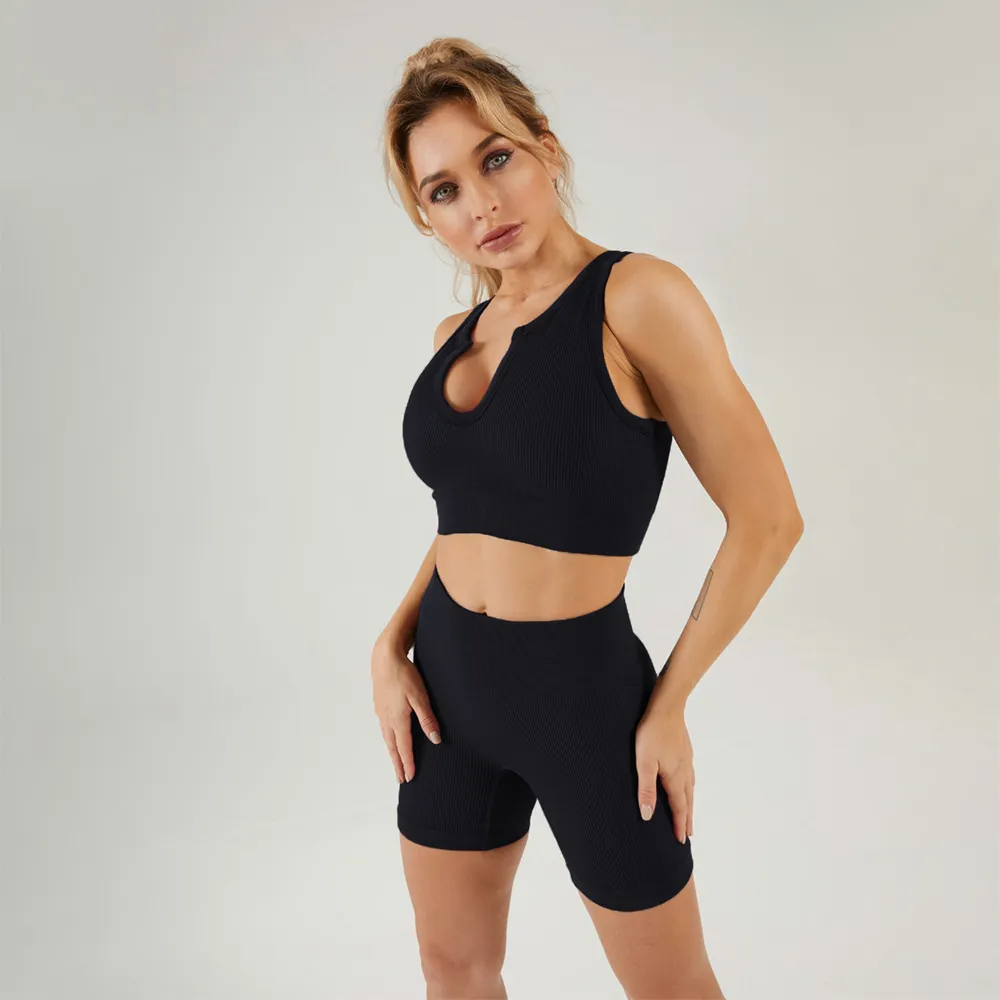 Sports leggings and bra set