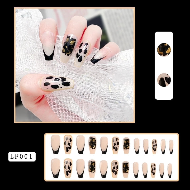 Cute Retro Sweet Cartoon Rose Abs Nail Patches 1 Set