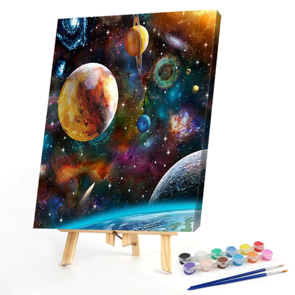 

40*50CM - Paint By Numbers - Planet, 501 Original