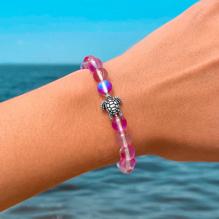 Sea Turtle Crystal Bracelet