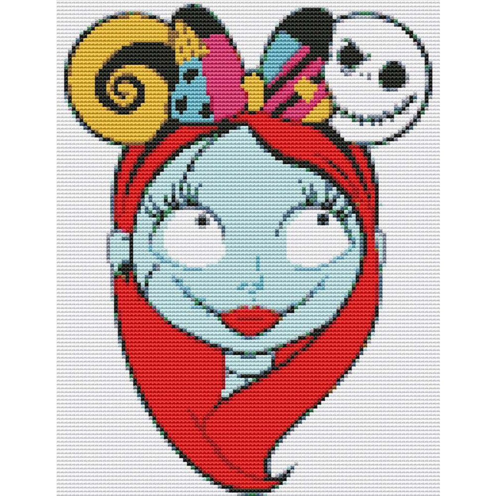 

Cartoon Sally - 11CT Stamped Cross Stitch - 40*50CM, 501 Original