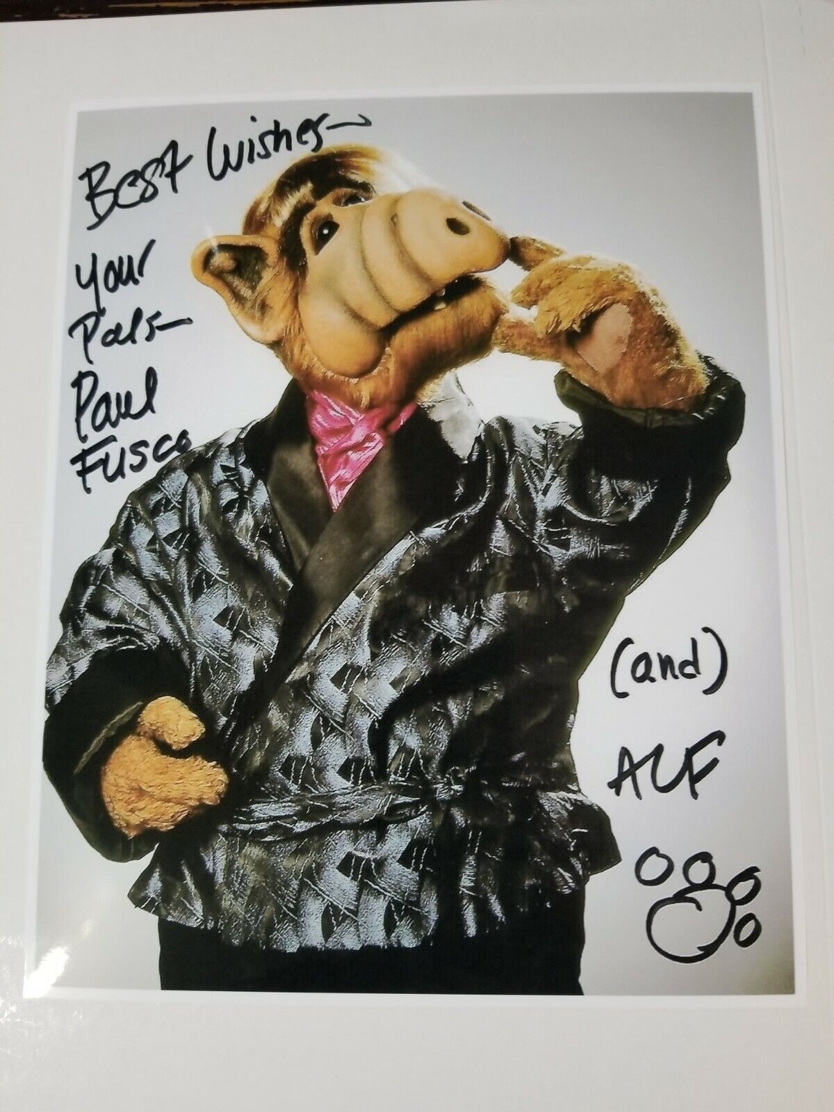 Alf Signed 8x10 Photo Poster painting RP -  Shipping! 80's