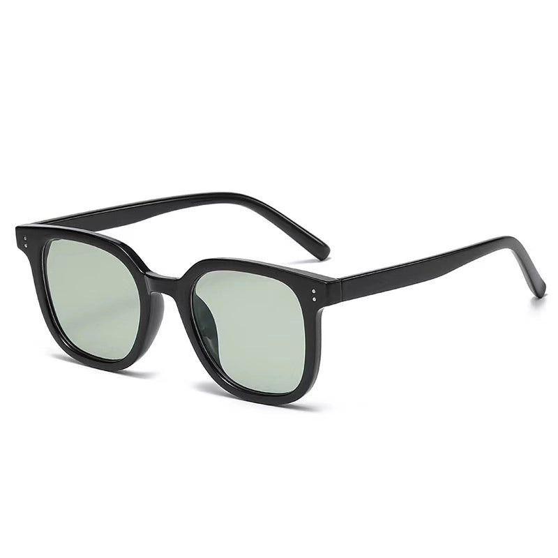 Fashion Solid Color Resin Square Full Frame Women’s Sunglasses