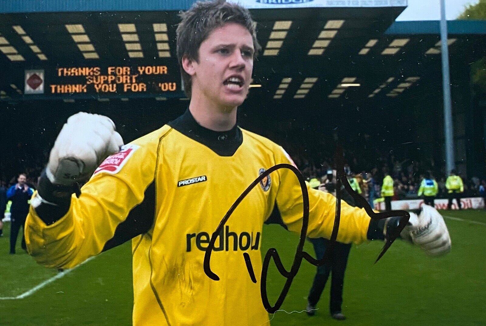 Luke Daniels Genuine Hand Signed 6X4 Photo Poster painting - Shrewsbury Town